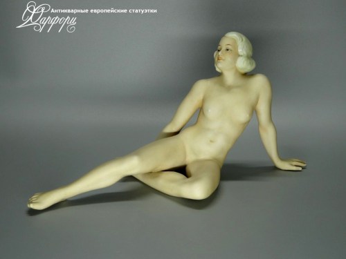 Купить фарфоровые статуэтки Schaubach Kunst, Натурщица, Германия